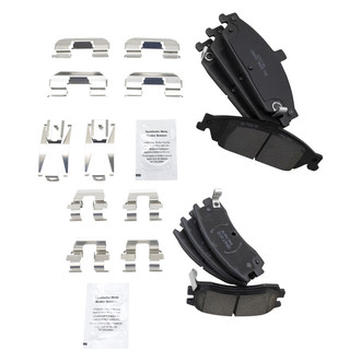 TRQ® - Ceramic Rear Disc Brake Pads