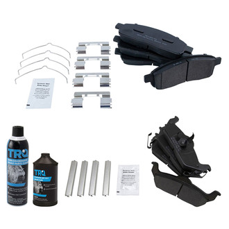 TRQ® - Semi-Metallic Disc Brake Pads