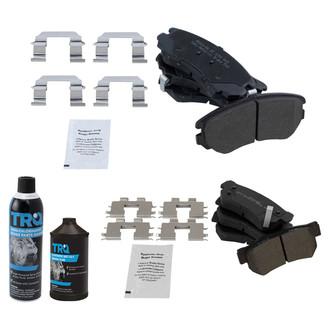 TRQ® - Semi-Metallic Disc Brake Pads
