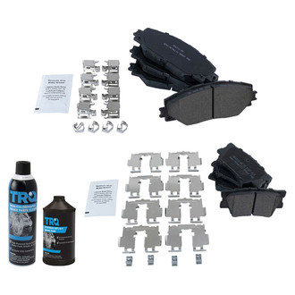 TRQ® - Semi-Metallic Disc Brake Pads