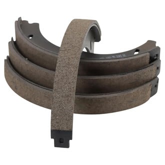 TRQ® - Rear Parking Brake Shoes