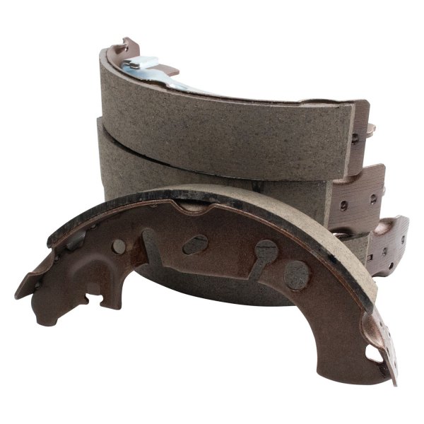 TRQ® - Rear Drum Brake Shoes