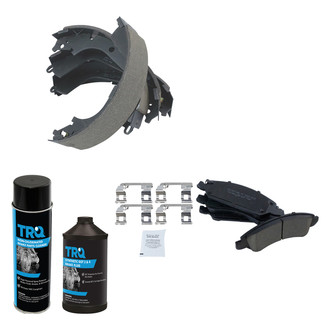TRQ® - Ceramic Rear Disc Brake Pads