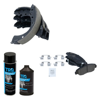 TRQ® - Ceramic Front Disc Brake Pads
