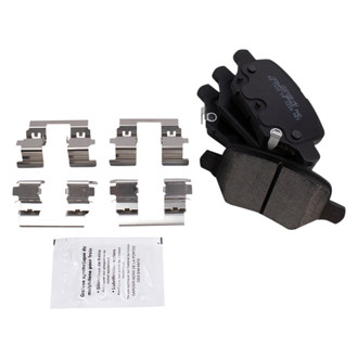 TRQ® BFA19053 - Ceramic Rear Disc Brake Pads