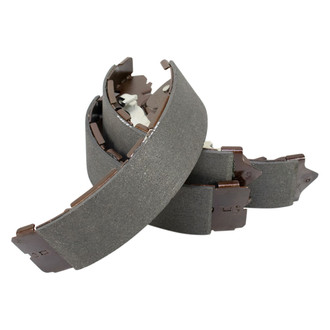 TRQ® - Rear Drum Brake Shoes