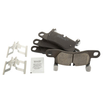 TRQ® BFA19814 - Ceramic Rear Disc Brake Pads