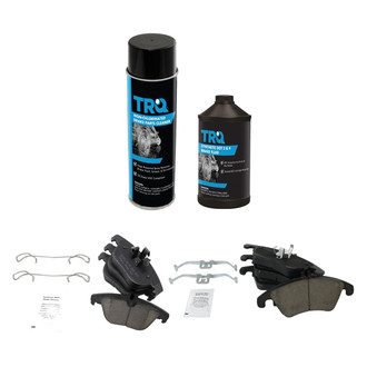 TRQ® - Ceramic Front and Rear Disc Brake Pads