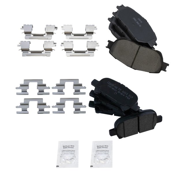 TRQ® - Ceramic Disc Brake Pads