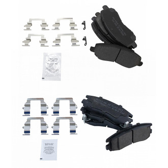 TRQ® - Semi-Metallic Disc Brake Pads