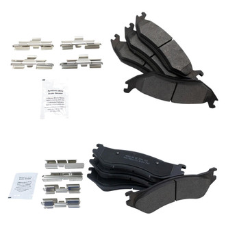 TRQ® - Semi-Metallic Disc Brake Pads