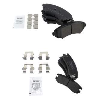 TRQ® - Semi-Metallic Disc Brake Pads