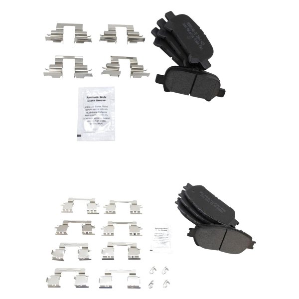 TRQ® - Semi-Metallic Disc Brake Pads