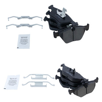 TRQ® - Ceramic Front and Rear Disc Brake Pads