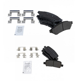 TRQ® - Semi-Metallic Disc Brake Pads