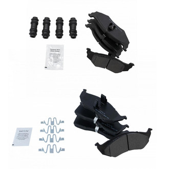 TRQ® - Semi-Metallic Disc Brake Pads
