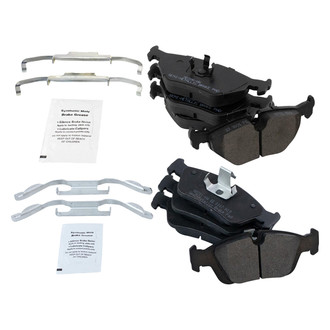 TRQ® - Ceramic Front and Rear Disc Brake Pads
