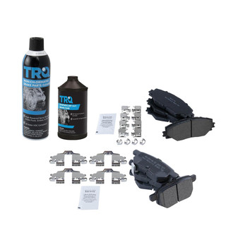 TRQ® - Semi-Metallic Disc Brake Pads