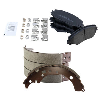 TRQ® - Semi-Metallic Disc Brake Pads