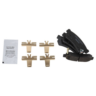 TRQ® - Ceramic Rear Disc Brake Pads