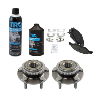 TRQ® - Ceramic Front Disc Brake Pads