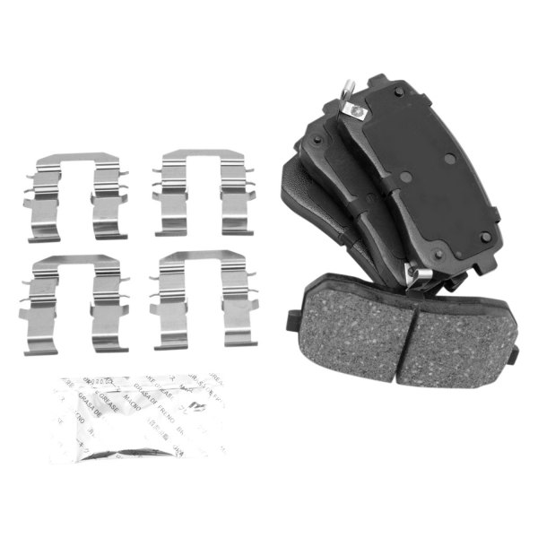 TRQ® - Ceramic Rear Disc Brake Pads