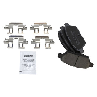 TRQ® - Ceramic Rear Disc Brake Pads