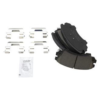 TRQ® BFA73222 - Ceramic Front Disc Brake Pads