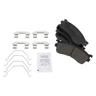 TRQ® BFA73242 - Ceramic Front Disc Brake Pads