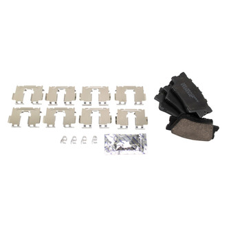 TRQ® - Ceramic Rear Disc Brake Pads