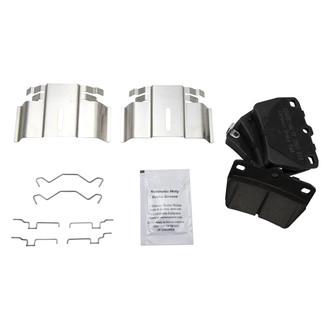 TRQ® BFA73416 - Ceramic Rear Disc Brake Pads