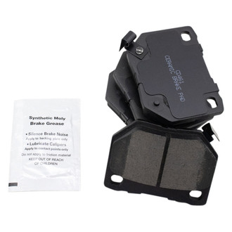 TRQ® - Ceramic Rear Disc Brake Pads