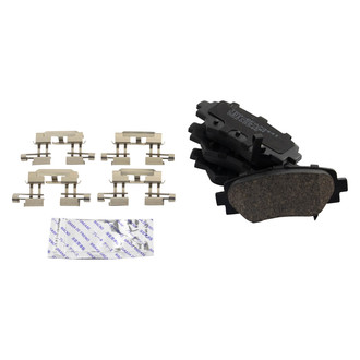 TRQ® - Ceramic Rear Disc Brake Pads