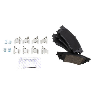 TRQ® - Ceramic Rear Disc Brake Pads