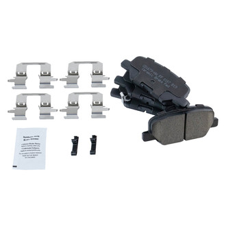 TRQ® BFA73515 - Ceramic Rear Disc Brake Pads