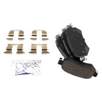 TRQ® BFA73526 - Ceramic Rear Disc Brake Pads
