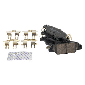 TRQ® - Ceramic Rear Disc Brake Pads