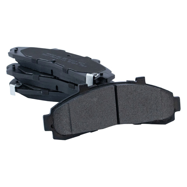 TRQ® BFA73563 - Semi-Metallic Front Disc Brake Pads