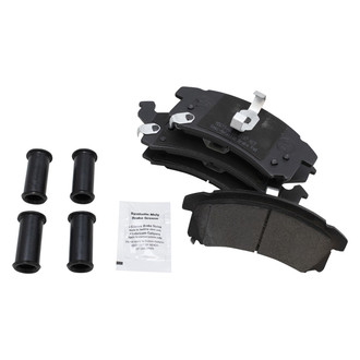 TRQ® BFA73565 - Semi-Metallic Front Disc Brake Pads