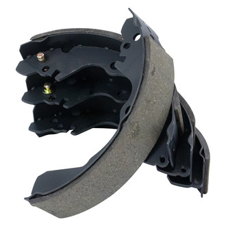 TRQ® - Rear Drum Brake Shoes
