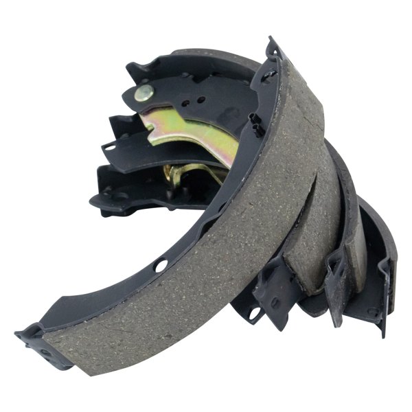 TRQ® - Rear Drum Brake Shoes