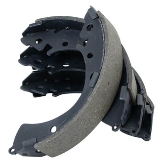 TRQ® - Rear Drum Brake Shoes