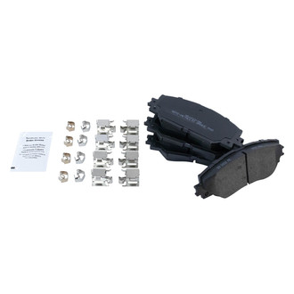 TRQ® BFA73772 - Semi-Metallic Front Disc Brake Pads
