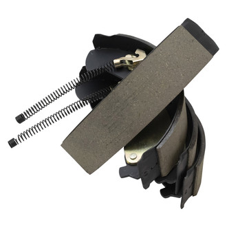 TRQ® - Rear Drum Brake Shoes