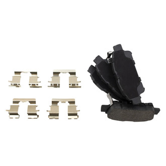 TRQ® - Semi-Metallic Rear Disc Brake Pads