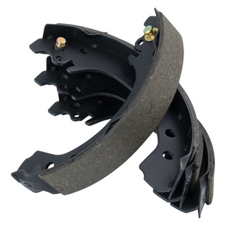 TRQ® - Rear Drum Brake Shoes