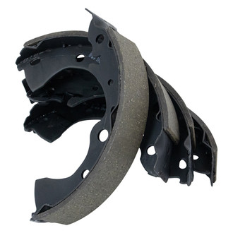TRQ® - Rear Drum Brake Shoes