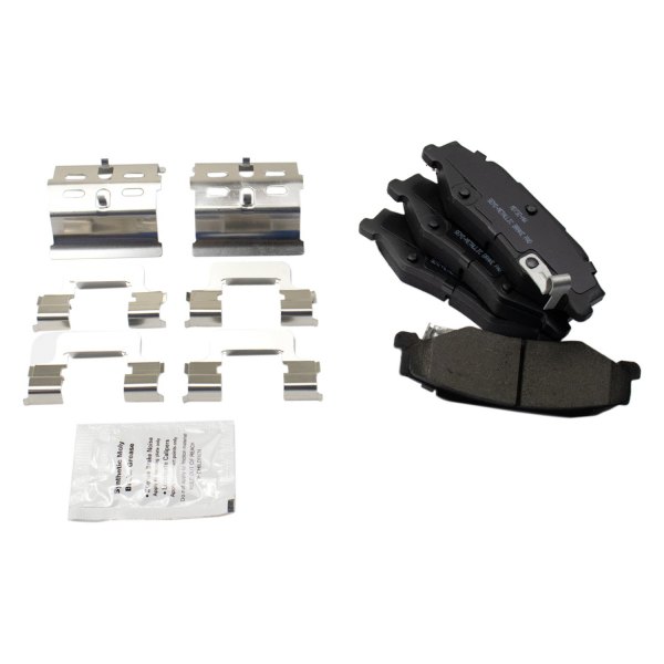 TRQ® - Semi-Metallic Rear Disc Brake Pads