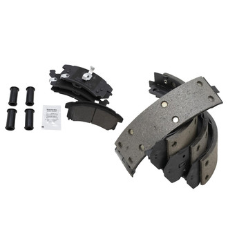 TRQ® - Semi-Metallic Disc Brake Pads