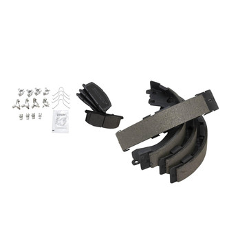 TRQ® - Semi-Metallic Disc Brake Pads
